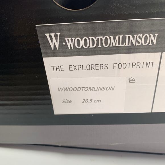 WWOODTOMLINSON The Explorers Footprint Combat Boots Military Tactical - Picture 5 of 6